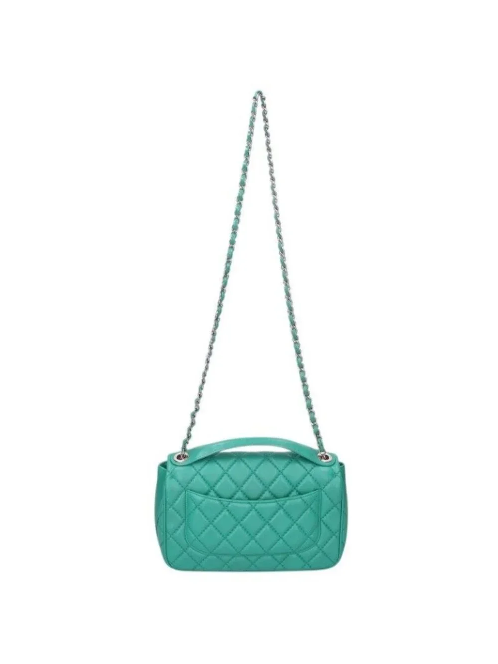 Chanel Quilted Lambskin Chain Shoulder